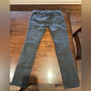 Vigoss distressed faded black skinny  jeans, with rips, size 29.
